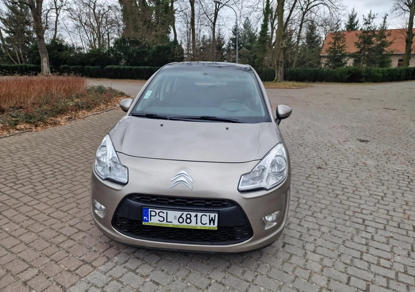 Citroen C3 cena 21300 przebieg: 74493, rok produkcji 2011 z Pasłęk małe 232